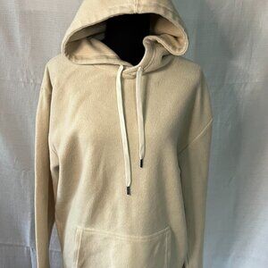 FEAT Blanket Blend Cream Fleece Hoodie and Shorts Set Oversize Fit- 370